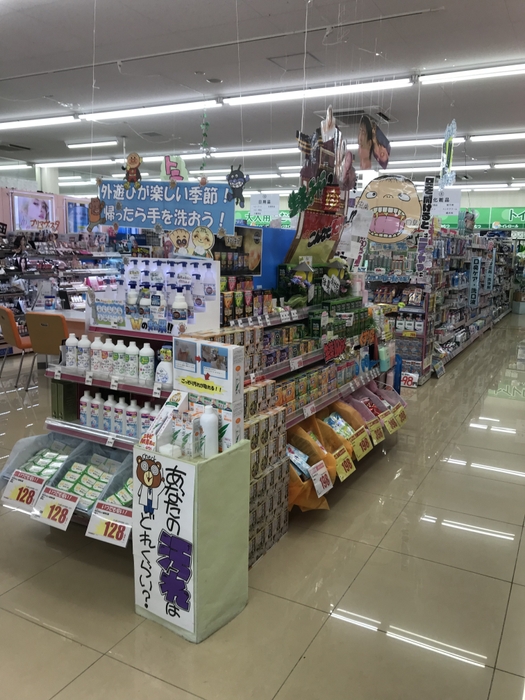 図2:検証を行う実店舗の売場例
