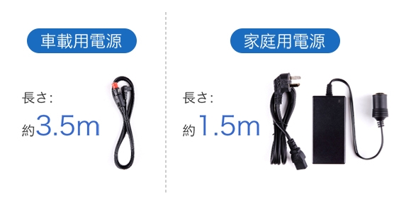 2WAY電源付属