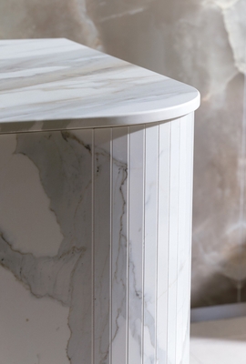 天板：4D CERAMICS CALACATTA AUREO 4D CASHEMERE（t=20mm）