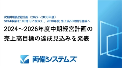 両備システムズ、2024～2026年度中期経営計画 目標達成見込みを発表