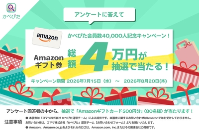 「かべぴた」ユーザーアンケートキャンペーン