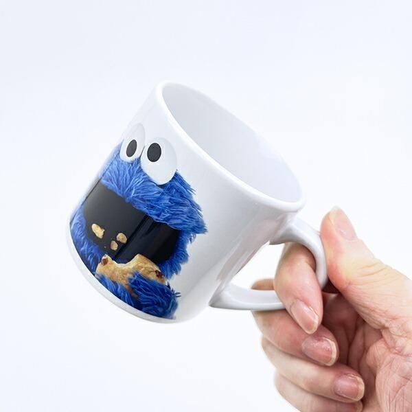 クッキーモンスターフェイスマグ