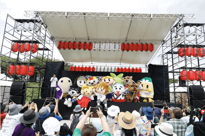 昨年のキャラショーの模様
