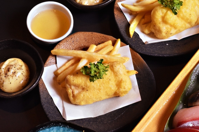 寿司屋が作ったフィッシュ＆チップス