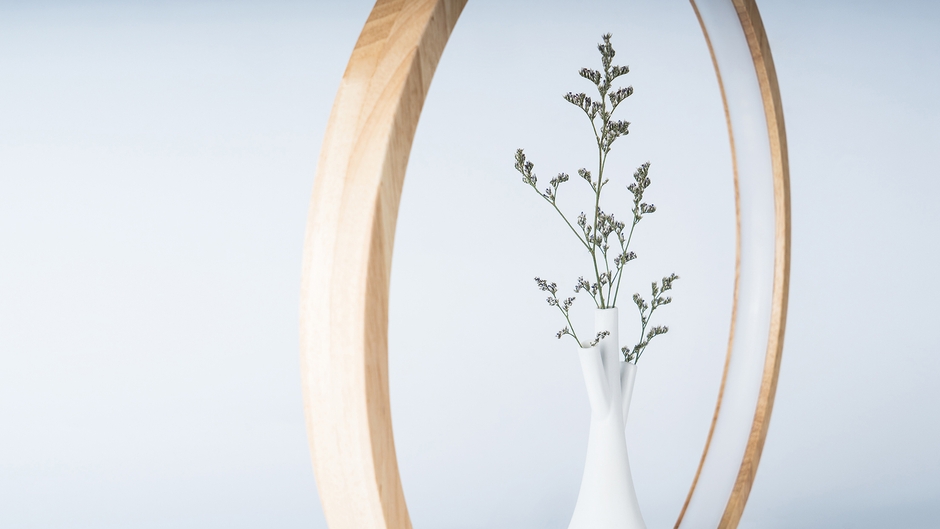 自然を飾る照明「O Lamp」