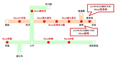 西武鉄道の子育て応援プロジェクト　 駅チカ保育所「Nicot(にこっと)」 練馬駅に「Nicot練馬」、東長崎駅に「Nicot東長崎」を開設