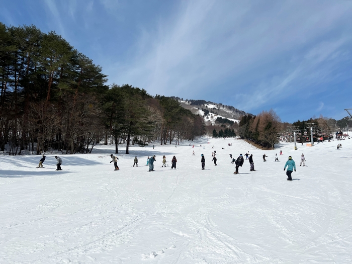 ゲレンデの風景　昨シーズン