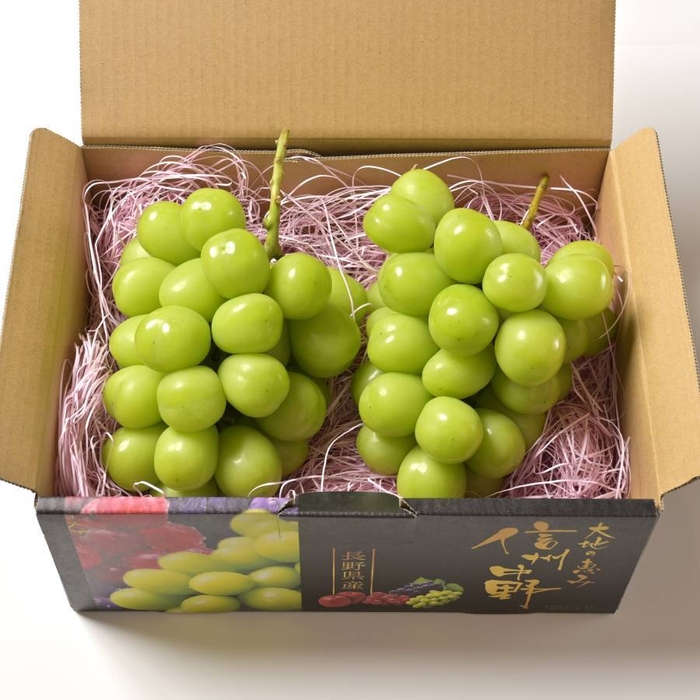 5位:シャインマスカット 大粒4Lサイズ2房(1.3kg)(三越伊勢丹選定)