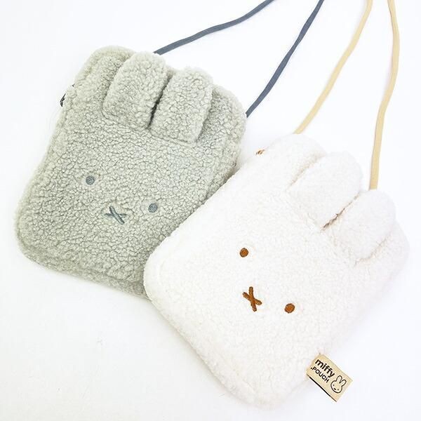 毎日キラキラの笑顔に！ハッピーオーラいっぱいでお出かけしよう！ミッフィーのもこもこボアショルダーバッグが素敵。