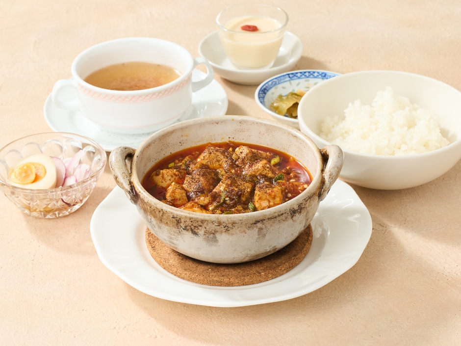 岩手県産牛肉入り四川麻婆豆腐