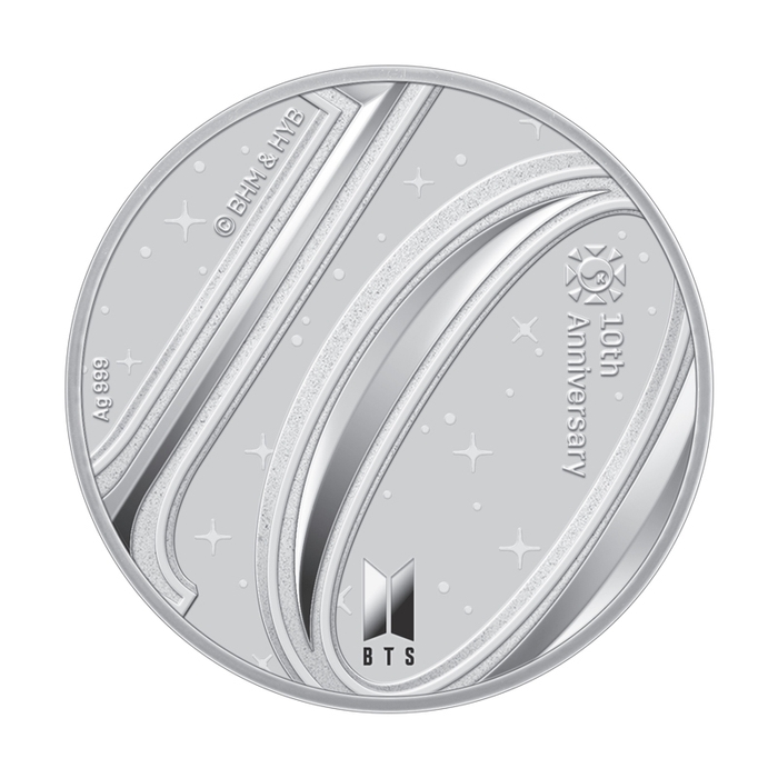 BTS デビュー10周年記念メダル 5