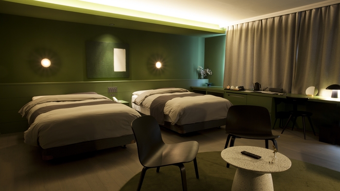 テーマカラーが異なる御部屋