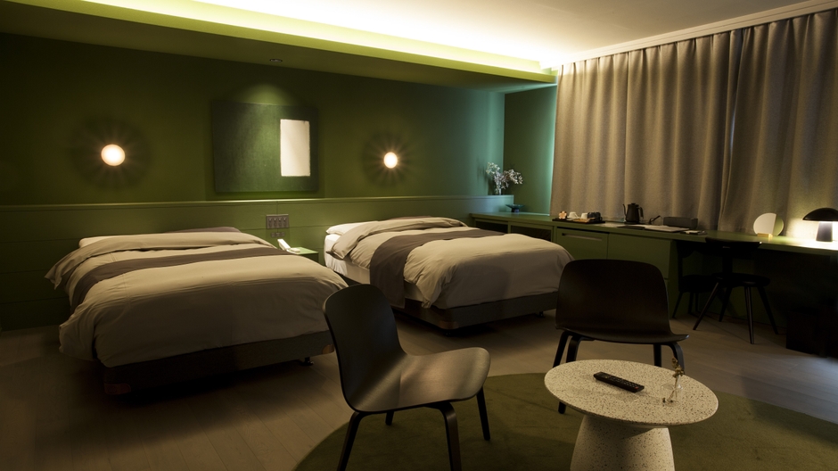 テーマカラーが異なる御部屋