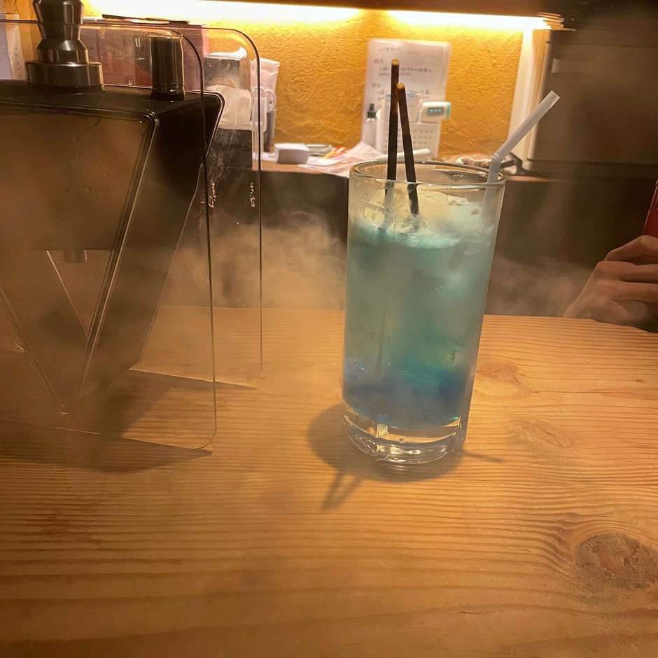 ソウトドリンクも充実　