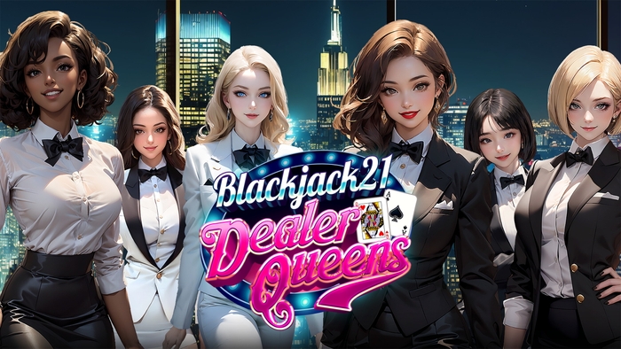 Blackjack 21 - Dealer Queens キーアート3