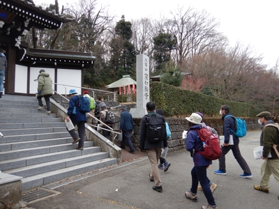 宗印寺に到着