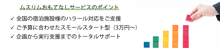ムスリムおもてなしサービスのポイント