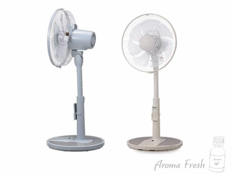 扇風機は「涼む道具」から「心を満たすインテリア」へ　 温度センサー搭載「アロマ首振 リビング扇風機」を 2026年4月上旬より販売を開始