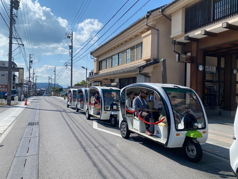 EV3輪カート全景(4台)