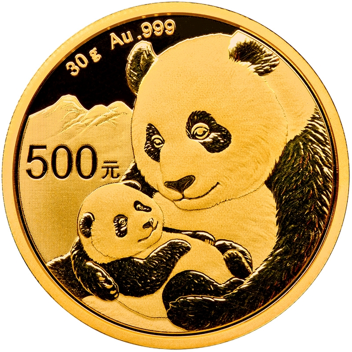 500元金貨裏面