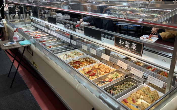 惣菜バイキング売場