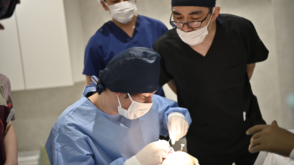 技術指導の様子