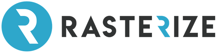RASTERIZE ロゴ