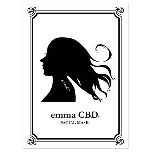 潤いのある艶肌に。emma CBD フェイシャルマスク登場！