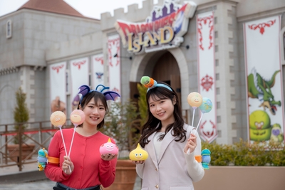 ▲バルーンを掲げて、冒険に出かけよう！