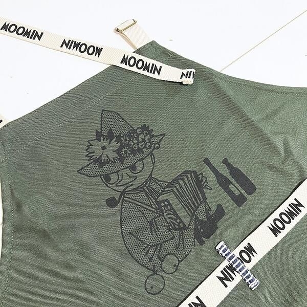 ムーミンのエプロン