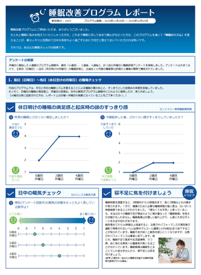 プログラム個人レポート