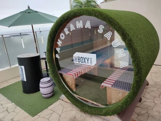 【淡路島の秋旅】サウナの永遠ループに迷い込んだ話。
「THE BOXY AWAJI」1日1組限定、終わらないテラスタイム
