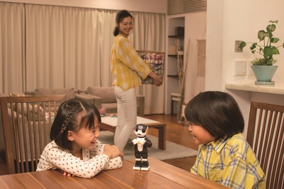 ココロを前向きにしてくれるロボット
