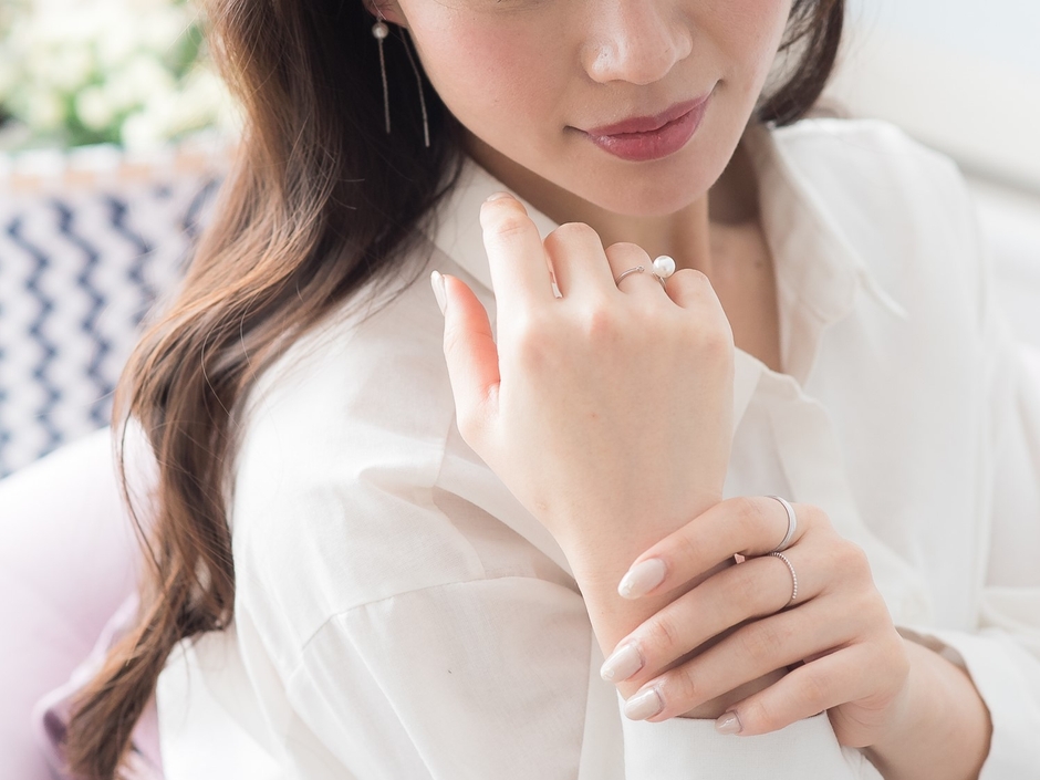 パールリング＆パールピアス