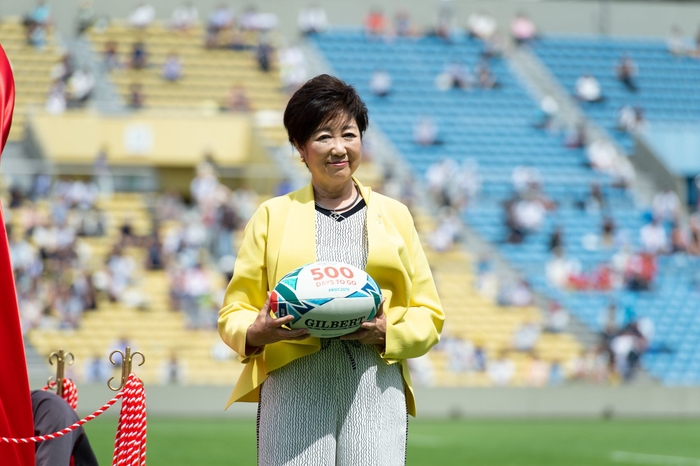 東京都500日前イベント(小池知事)