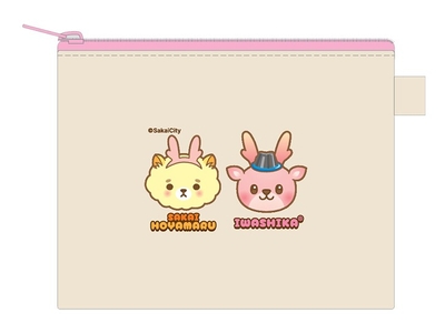 坂井ほや丸×イワシカちゃん ミニポーチ 990円