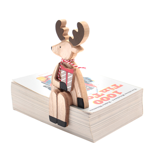 「Sitting デコドール Reindeer」価格：490円／サイズ：W8.2×D2.6×H17.5cm