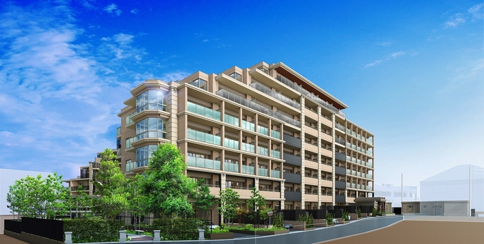 ヴェレーナシティ朝霞 南西外観