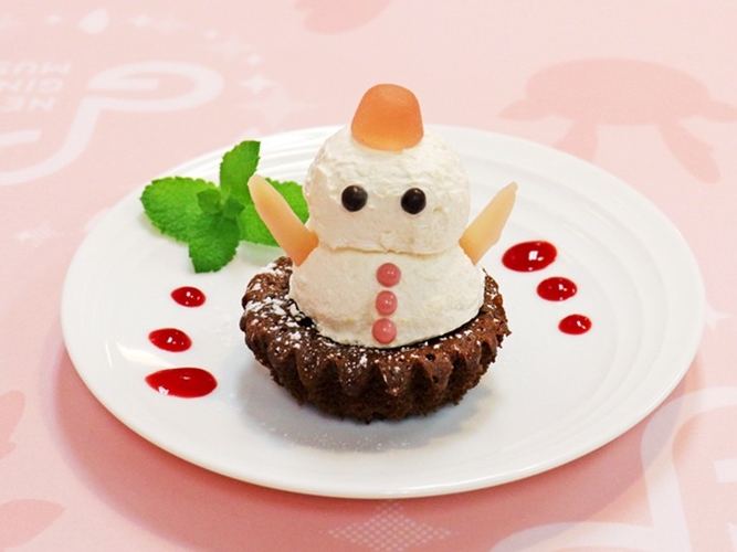 岩下の新生姜チョコブラウニー～雪だるまVer.～