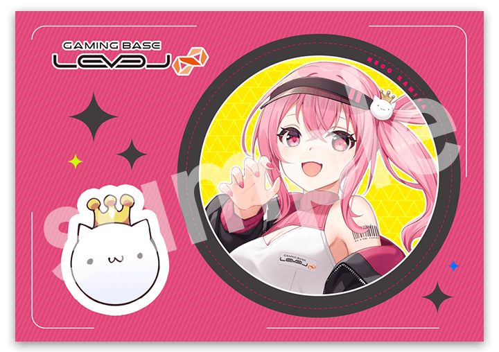 (神谷ねこ貼ってはがせる吸着シール)