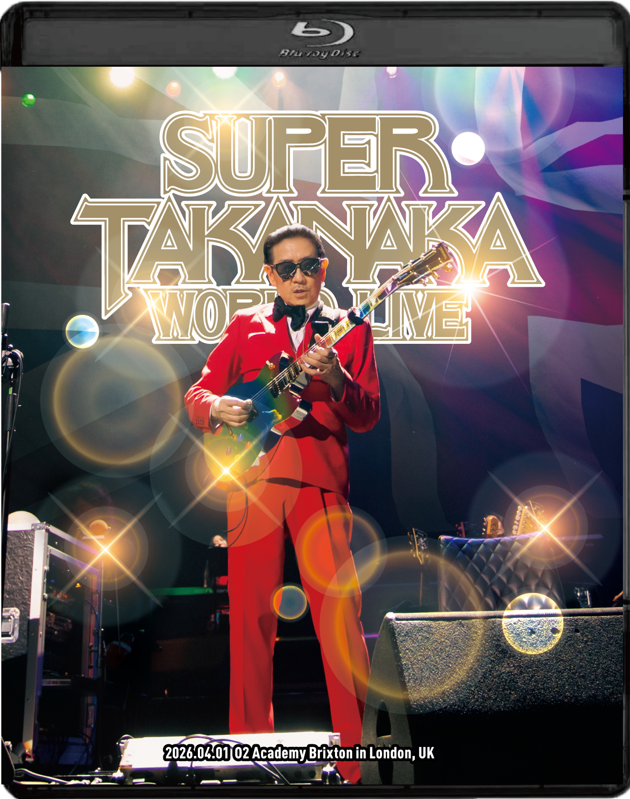 高中正義 待望のワールドツアーのロンドン公演を完全収録したBlu-ray、8/12発売決定‼「SUPER TAKANAKA WORLD LIVE 2026」世界が熱狂した高中正義、奇跡のロンドン公演を収録
