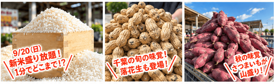 秋の大収穫祭
