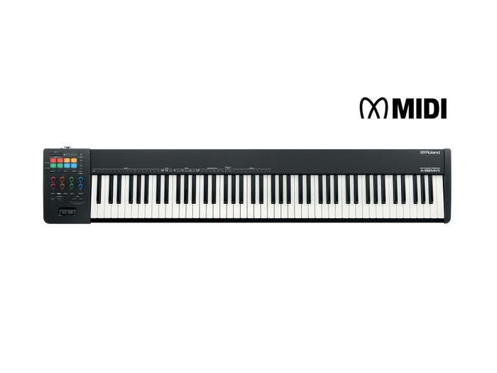 『A-88MKII』とMIDI 2.0ロゴマーク