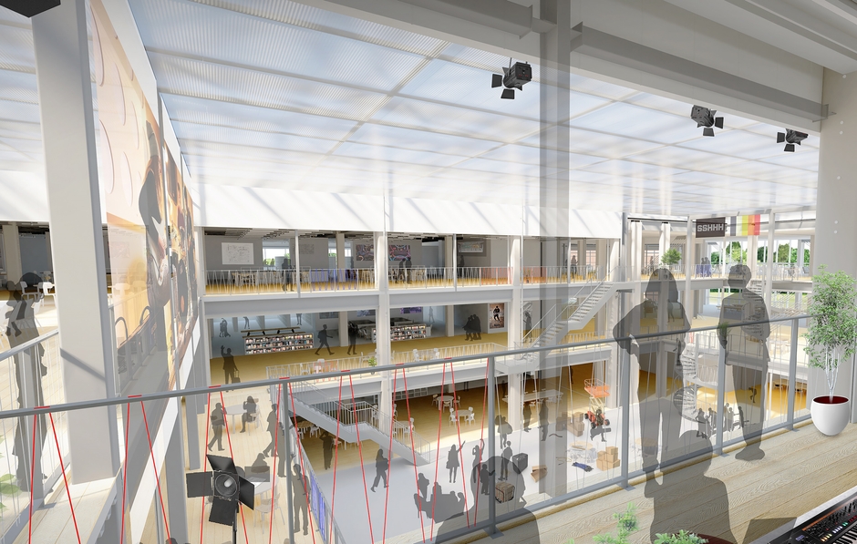 新社屋 内観イメージ