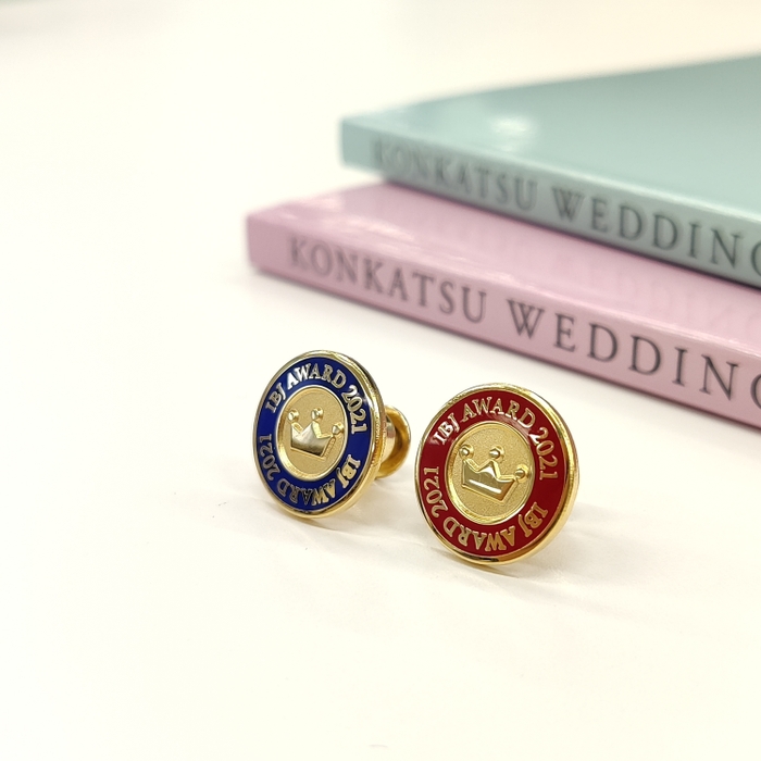 IBJ AWARD 受賞バッジ