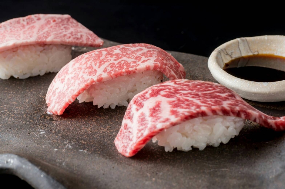 漢方和牛肉寿司