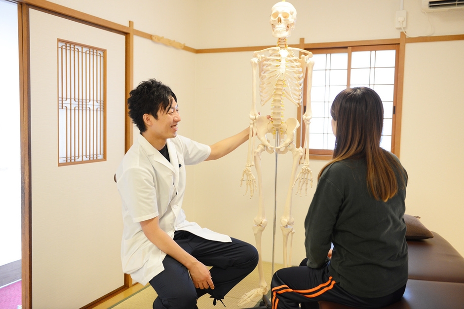 不調の原因や、施術内容を難しい言葉は使わずわかりやすくお伝えします。