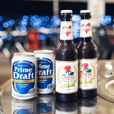 韓国ビール2種