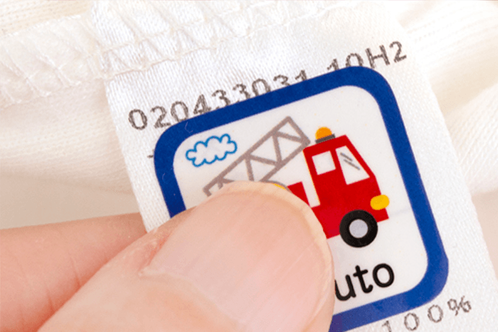 洗濯タグ用ノンアイロンtype