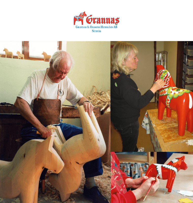 スウェーデン最古の工房で一点ずつ手作り